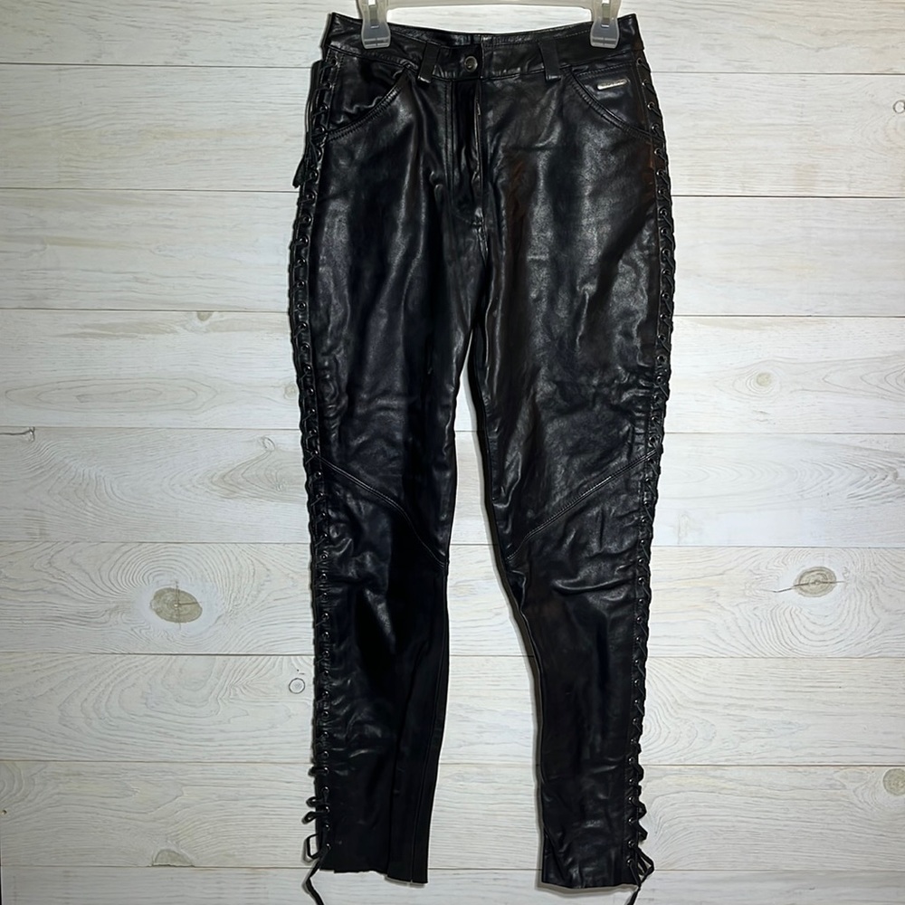 Harley Davidson leather pants